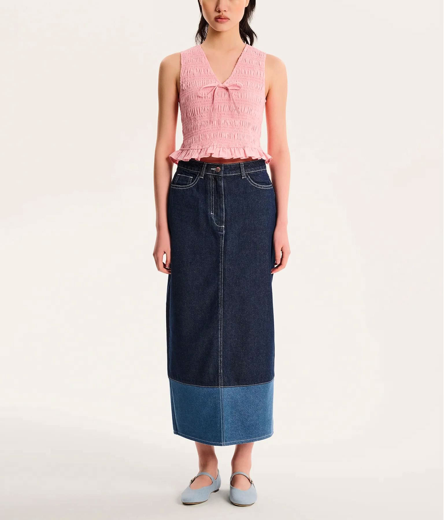 Chicago Denim Skirt