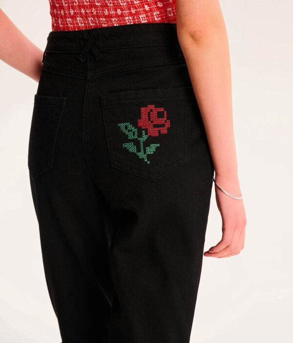 Midnight Roseflare Jean